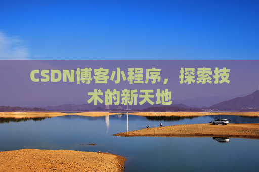CSDN博客小程序，探索技术的新天地